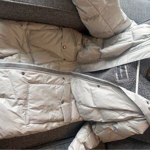 Women's Gray Puffer Jacket